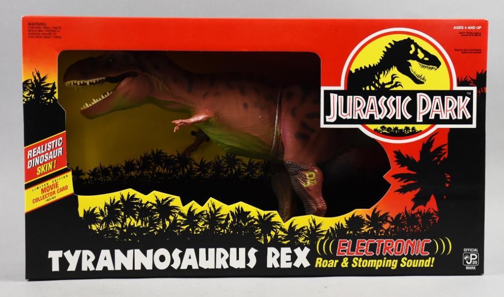 1993 Kenner Jurassic Park Electronic Tyrannosaurus Rex-MIB-NOS (1 of 4)