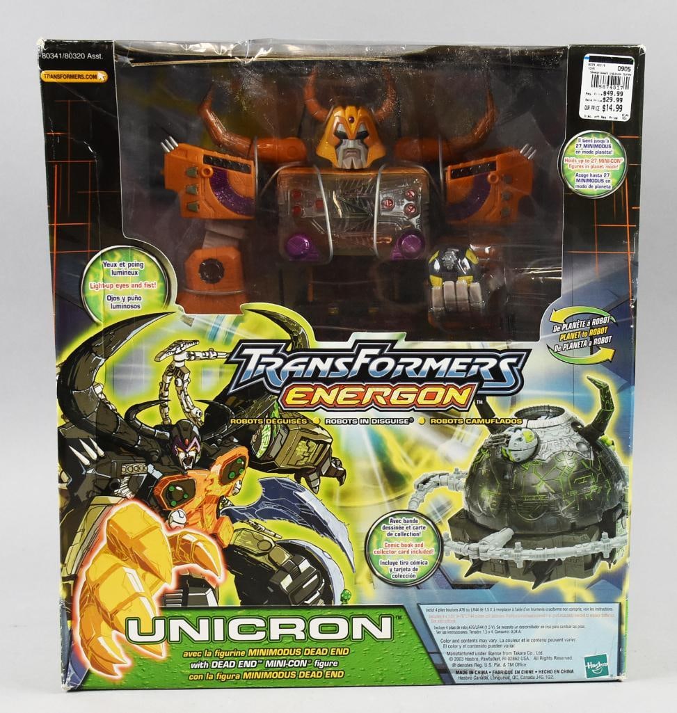 2003 Transformers Energon Unicron, Mint IN Box (1 of 4)