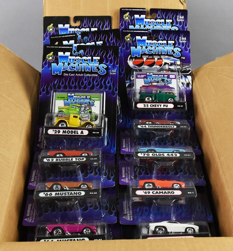 (66) Funling Muscle Machines Die Cast Assortment-MOC-NOS (1 of 4)