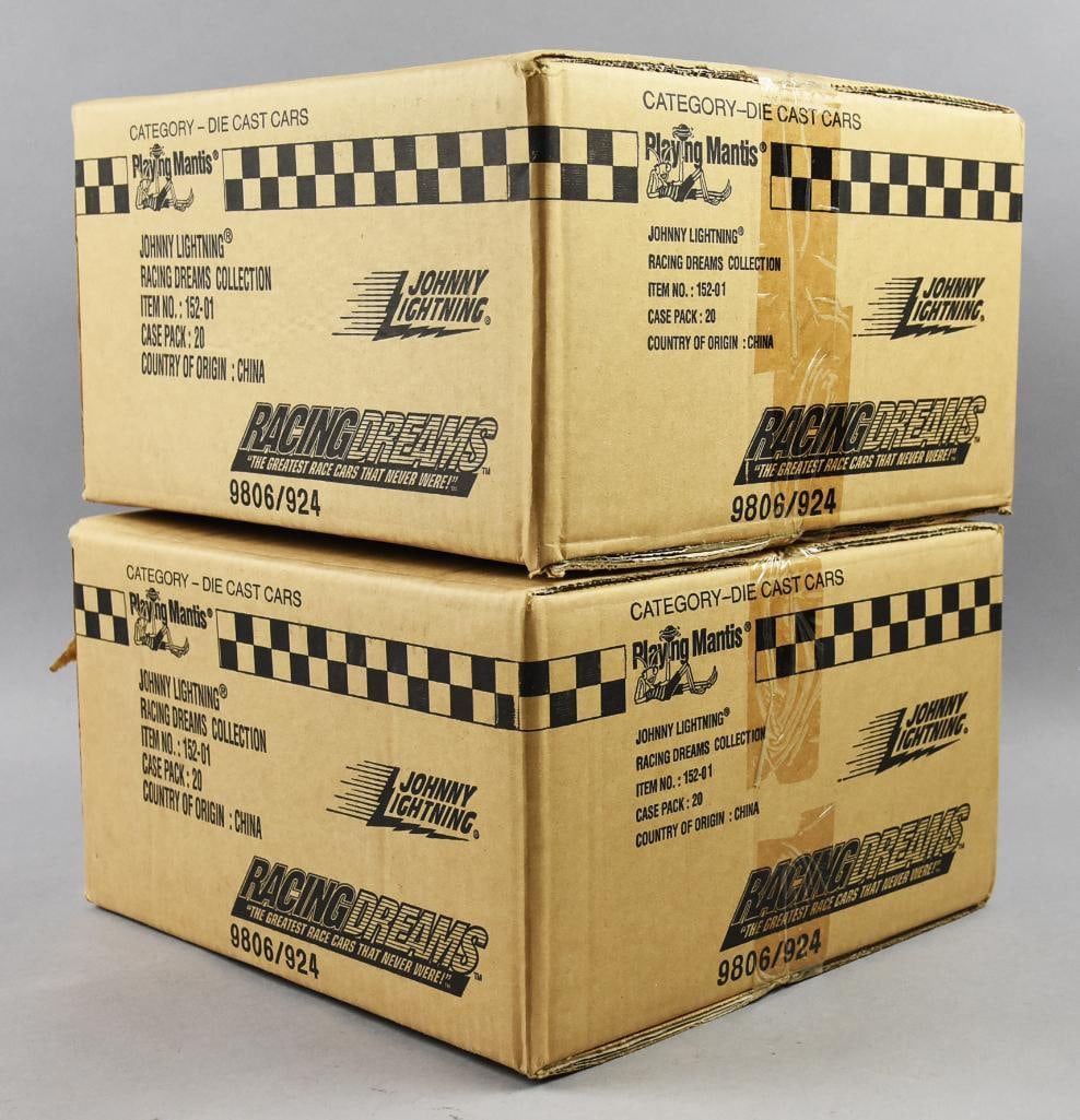 Pair Johnny Lightning Racing Dreams-Factory Sealed Boxes (1 of 3)