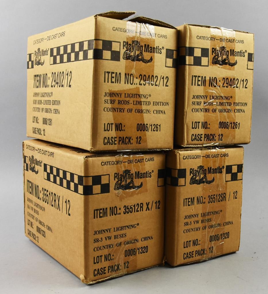 Johnny Lightning Die Cast Cars-Factory Sealed Shipping Box (1 of 7)