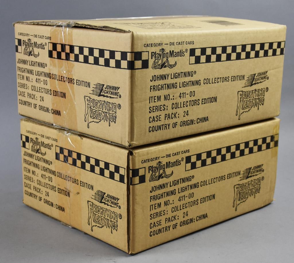 (2) Johnny Lightning Frightning Lightning Factory Sealed Cases (1 of 3)