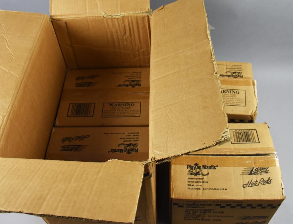 (4) Johnny Lightning Hot Rods Factory Sealed Cases (1 of 8)