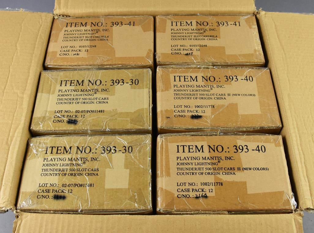 (6) Johnny Lightning Thunderjet 500 Factory Sealed Cases (1 of 5)