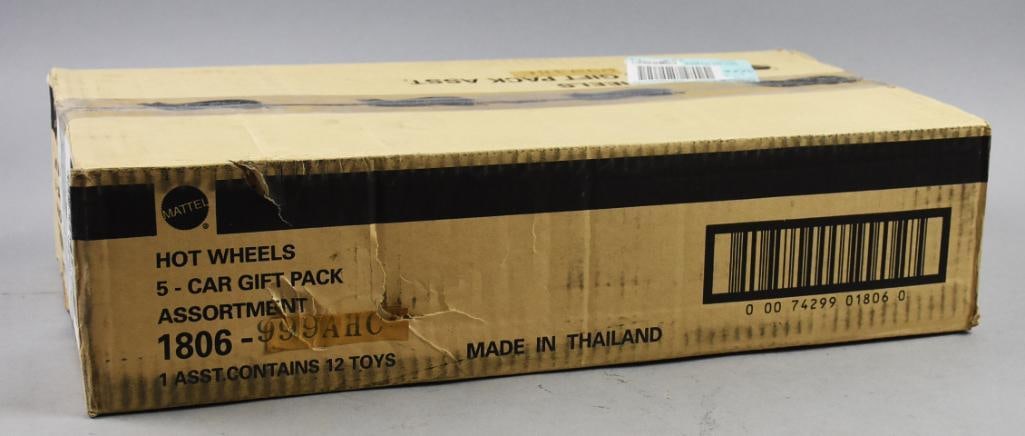 (11) Mattel Hot Wheels 5 Car Gift Packs-Orig Factory Box-NOS: Lot is 11 Mattel Hot Wheels 5 Car Gift Packs-Orig Factory Box-NOS. Single owner collection from the largest toy collector on the West Coast.