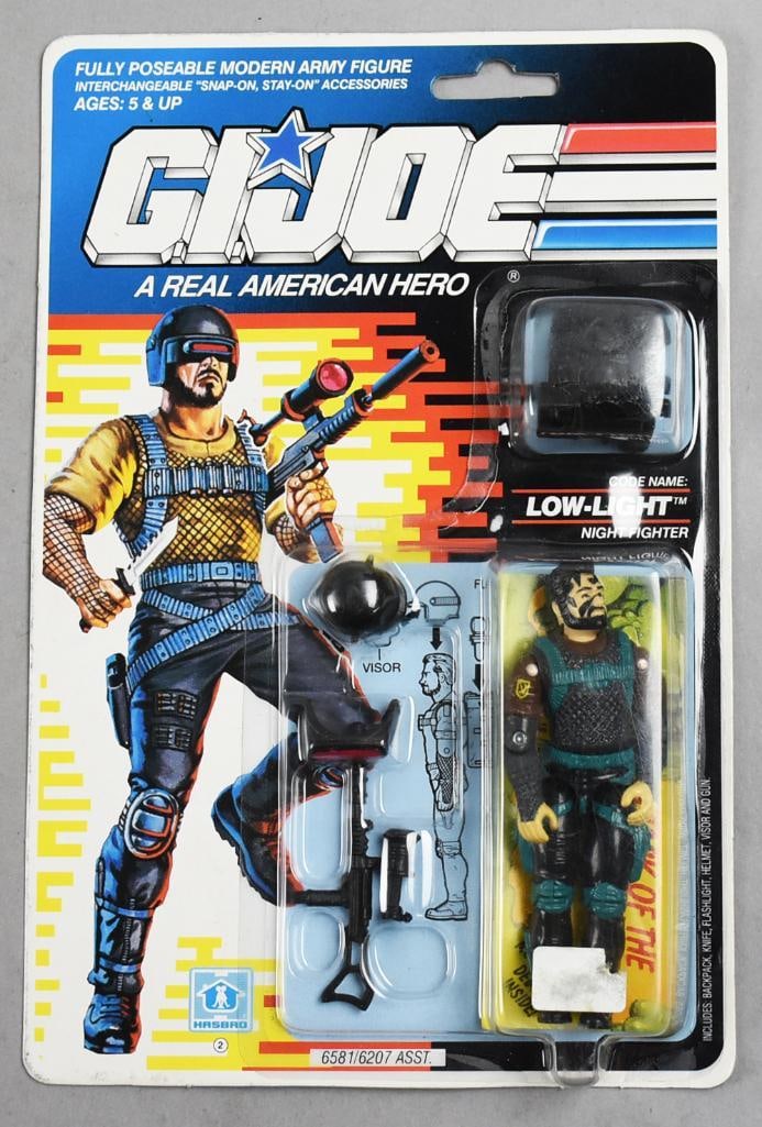 1990 Hasbro GI Joe Low Light Action Figure 22 Back-MOC-NOS: 1990 Hasbro GI Joe Low Light Action Figure 22 Back-MOC-NOS. Single owner collection from the largest toy collector on the West Coast.