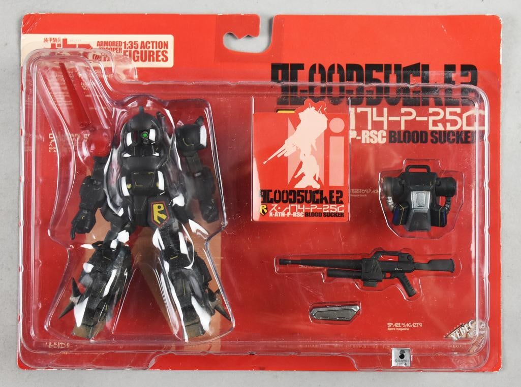 Japanese Toy Collector Club Armored Soldier Blood Sucker-NOS: Japanese Toy Collector Club Armored Soldier Blood Sucker-NOS. Single owner collection from the largest toy collector on the West Coast.