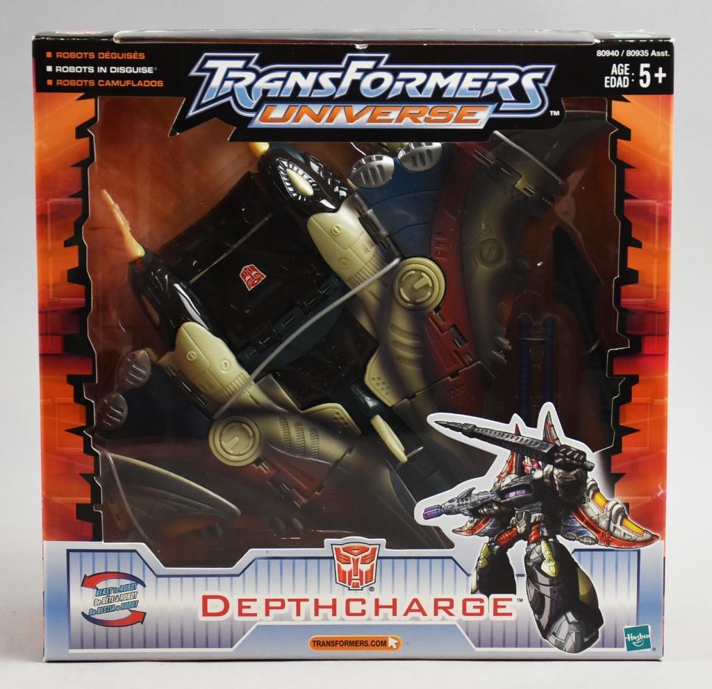 2003 Hasbro Transformers Depth Charge-MIB-NOS: 2003 Hasbro Transformers Depth Charge-MIB-NOS. Single owner collection from the largest toy collector on the West Coast.