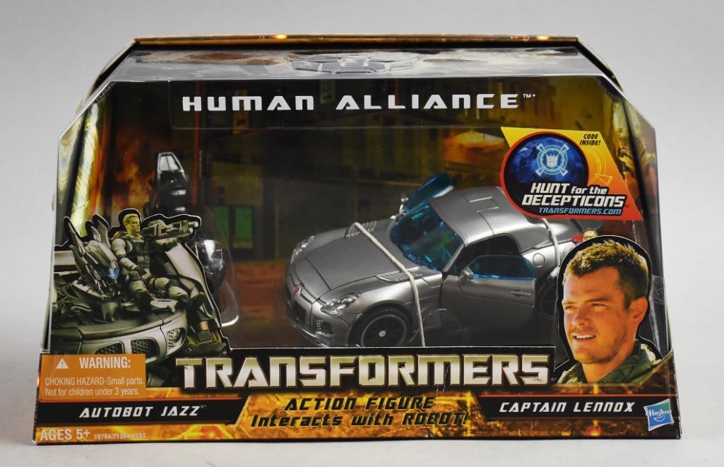 2010 Hasbro Transformers Human Alliance-MIB-NOS: 2010 Hasbro Transformers Human Alliance-MIB-NOS. Single owner collection from the largest toy collector on the West Coast.