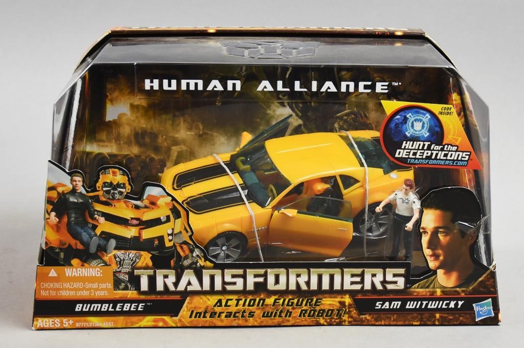 2010 Hasbro Transformers Human Alliance-MIB-NOS: 2010 Hasbro Transformers Human Alliance-MIB-NOS. Single owner collection from the largest toy collector on the West Coast.