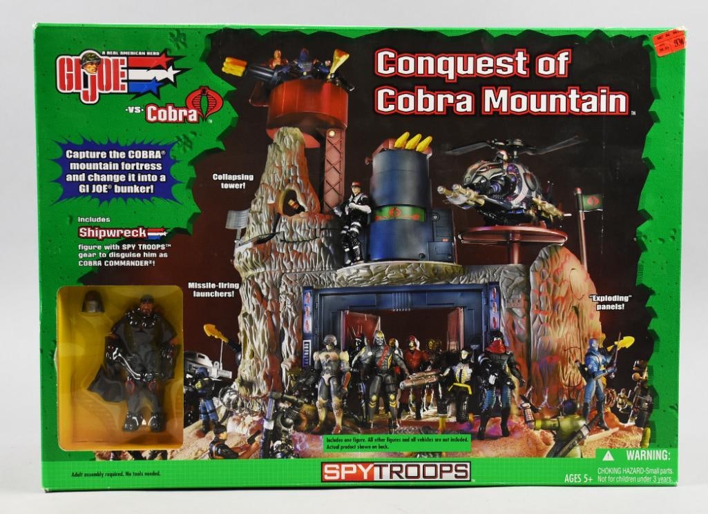 2003 Hasbro GI Joe Conquest of Cobra Mountain-MIB-NOS: 2003 Hasbro GI Joe Conquest of Cobra Mountain-MIB-NOS. Single owner collection from the largest toy collector on the West Coast. by Hasbro.