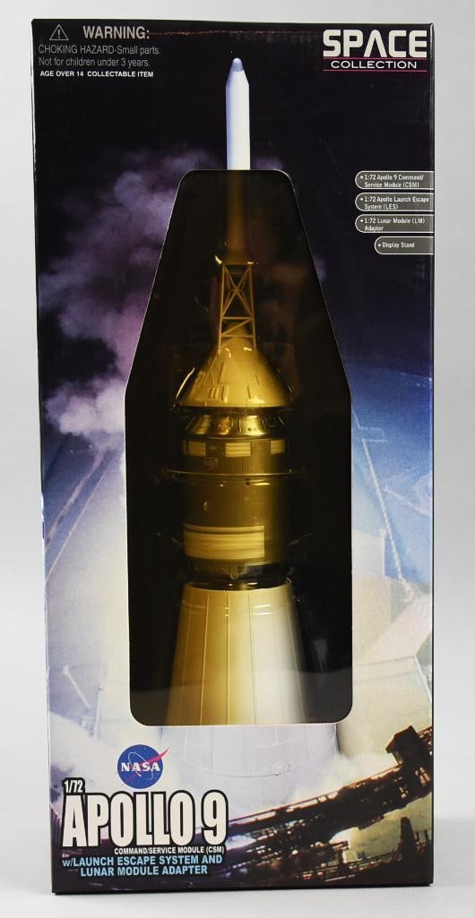2011 Dragon Models, Inc. NASA Apollo 9 - MIB-NOS: 2011 Dragon Models, Inc. NASA Apollo 9 - MIB-NOS. Single owner collection inspired by the 1969 Moon Landing.