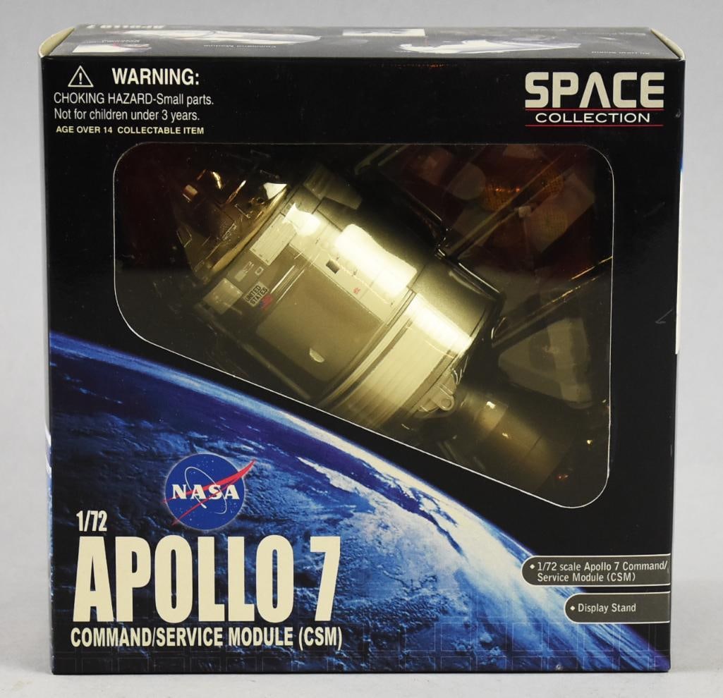 2010 Dragon Models, Inc. NASA Apollo 7 1/72 Scale-MIB-NOS: 2010 Dragon Models, Inc. NASA Apollo 7 1/72 Scale-MIB-NOS. Single owner collection inspired by the 1969 Moon Landing.