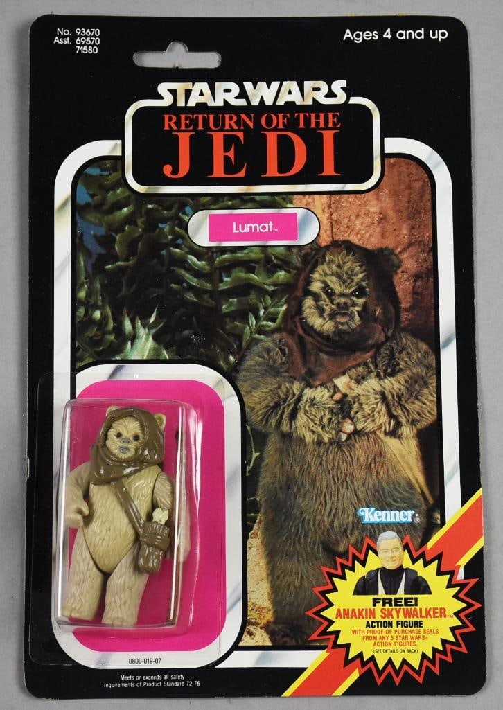 1984 Kenner Star Wars Lumat ROTJ 79 B-Unpunched-NOS: 1984 Kenner Star Wars Lumat Return Of The Jedi 79 B-Unpunched-NOS. Single owner collection from the largest toy collector on the West Coast.