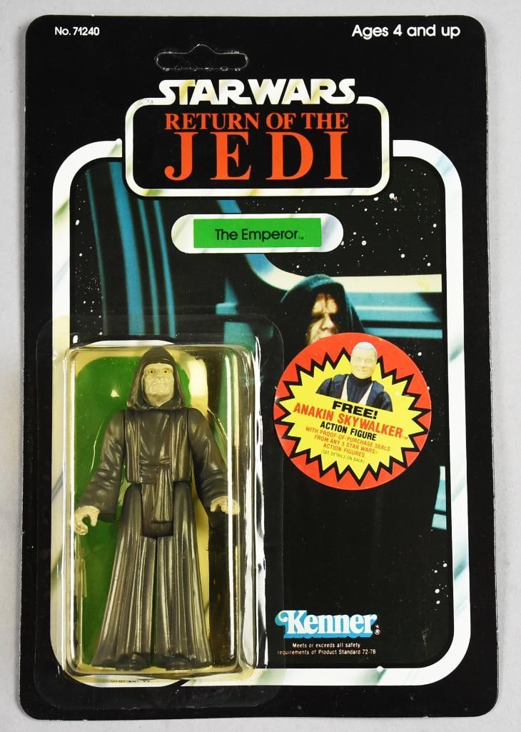1984 Kenner Star Wars The Emperor ROTJ 79 B-Unpunched-NOS: 1984 Kenner Star Wars The Emperor Return Of The Jedi 79 B-Unpunched-NOS. Single owner collection from the largest toy collector on the West Coast.