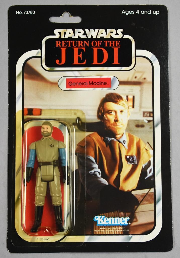 1983 Kenner Star Wars General Madine ROTJ 65 B-MOC-NOS: 1983 Kenner Star Wars General Madine Return Of The Jedi 65 B-MOC-NOS. From the home of an avid toy enthusiast.