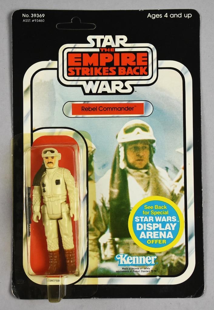 1981 Kenner Star Wars Rebel Commander ESB-Unpunched-45 B-NOS: 1981 Kenner Star Wars Rebel Commander Empire Strikes Back-Unpunched-45 B-NOS. Single owner collection from the largest toy collector on the West Coast. Check out all the other lots for more vintage St