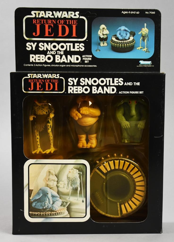 1983 Kenner Star Wars Sy Snoodles and the Rebo Band-MIB-NOS: 1983 Kenner Star Wars Sy Snoodles and the Rebo Band-MIB-NOS. Single owner collection from the largest toy collector on the West Coast.