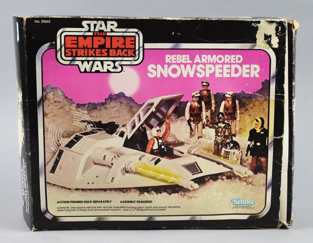 1980 Kenner Star Wars Snowspeeder-ESB-Original Box: 1980 Kenner Star Wars Snowspeeder-ESB-Original Box. From the home of an avid toy enthusiast. Empire Strikes Back.