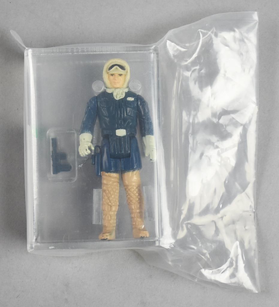 1980 Kenner Star Wars Han Solo Hoth Outfit-AFA Graded 75+: 1980 Kenner Star Wars Han Solo Hoth Outfit-AFA Graded 75+. From the home of an avid toy enthusiast.