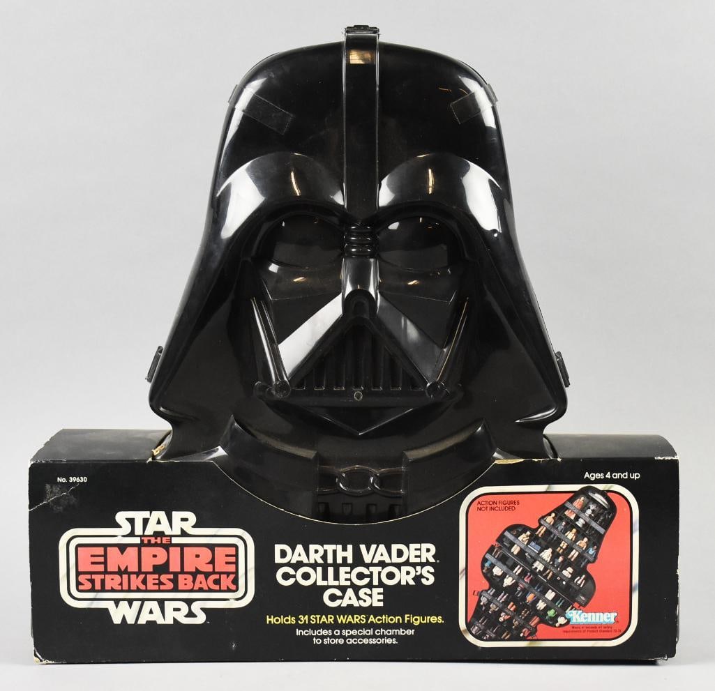 FACTORY SEALED 1980 Kenner Star Wars Darth Vader Collector's Case-MIP-NOS: FACTORY SEALED 1980 Kenner Star Wars Darth Vader Collector's Case-MIP-NOS. Single owner collection from the largest toy collector on the West Coast.