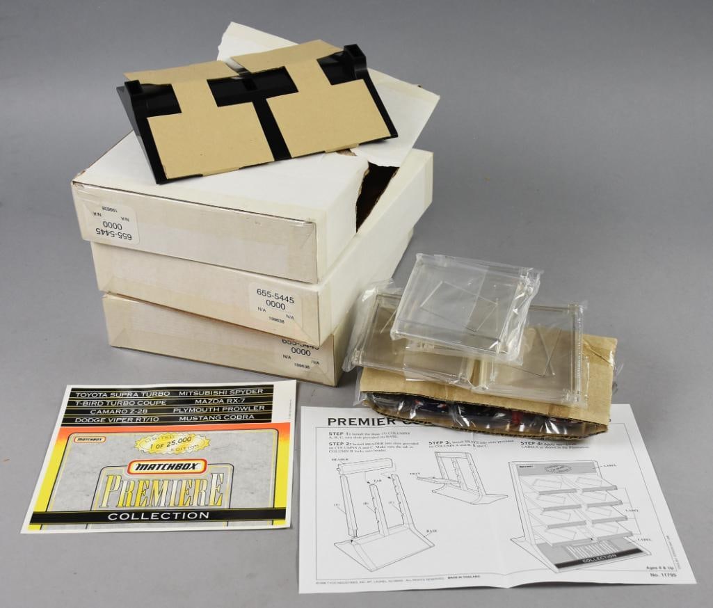 (3) Matchbox Die Cast JC Penney Exclusives-NOS: Lot is three Matchbox Die Cast JC Penney Exclusives-NOS. One box torn open shows contents, pretty sure the other two sealed boxes contain the same. Single owner collection from the largest toy collect