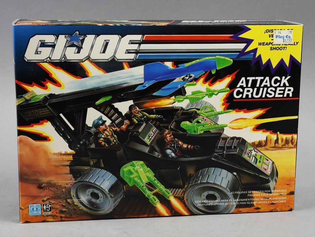 1991 Hasbro GI Joe Attack Cruiser -MIB - NOS: 1991 Hasbro GI Joe Attack Cruiser -MIB - NOS, original factory tape. Single owner collection from the largest toy collector on the West Coast.