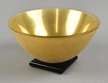 1994 Stephan Schlancer (b.1949) Signed Art Glass Bowl