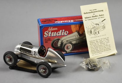 Vintage Schuco Studios 1936 Mercedes Grand Prix-Reissue