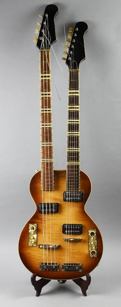Early 1960s Hofner Model 191 - Double-neck Guitar & Bass (1 of 20)