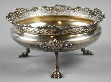 1912 James Dixon & Sons Sterling Centerpiece Bowl