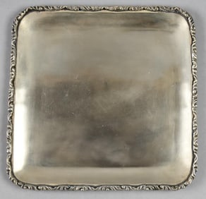 Vintage Juvento Lopez Reyes Mexico Sterling Square Plate