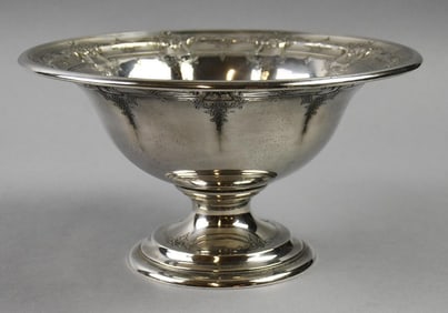 c1900 Towle Sterling Georgian Pattern Footed Centerpiece Bowl