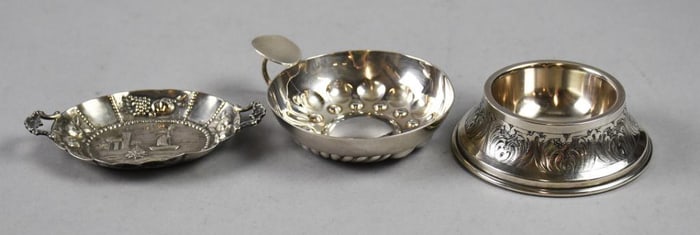 Antique Assortment Sterling Silver Tableware