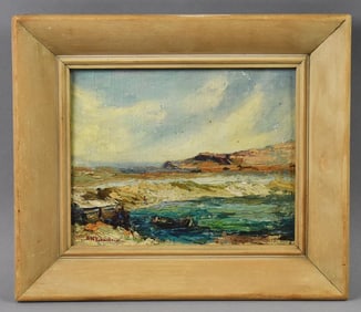 Hazel Rakestraw (1895-1977) CA Oil Painting on Canvas
