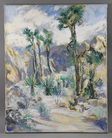 Hazel Rakestraw (1895-1977) CA Oil Painting on Canvas