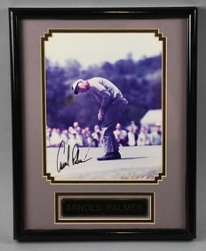 Arnold Palmer (1929-2016) Signed Photo, Framed