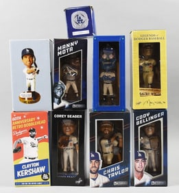 (9) LA Dodgers Bobblehead Premiums-World Series Replica Ring