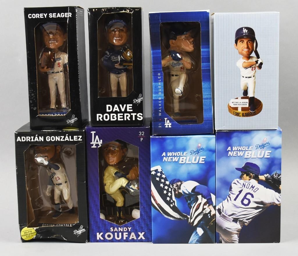 (8) LA Dodgers Bobbleheads Premiums (1 of 2)