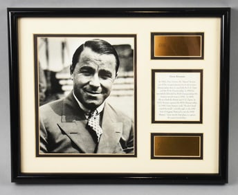 Gene Sarazen Commemorative Photo Display
