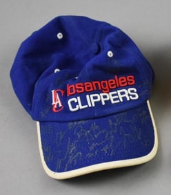 Vintage Los Angeles Clippers Team Signed Ball Cap