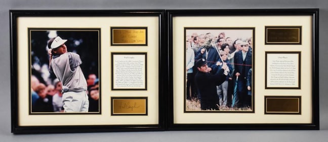 Fred Couples & Gary Player 1998 Tourney Memorabilia
