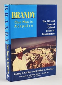 1999 Brandy, Our Man in Acapulco, Author Signed Book