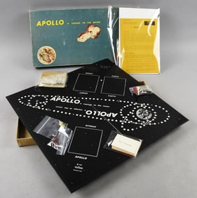 1969 Tracianne Apollo Voyage to the Moon Board Game
