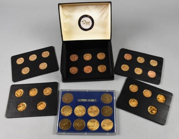 History of America's Men in Space/Gemini Series Bronze Proofs