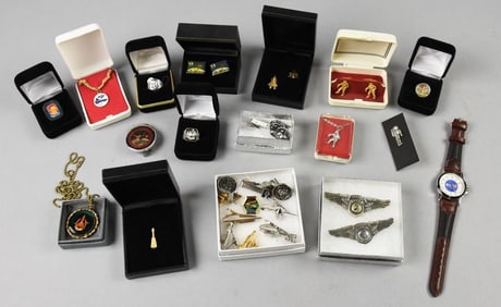 Vintage NASA Men's and Ladies Jewelry and Watch