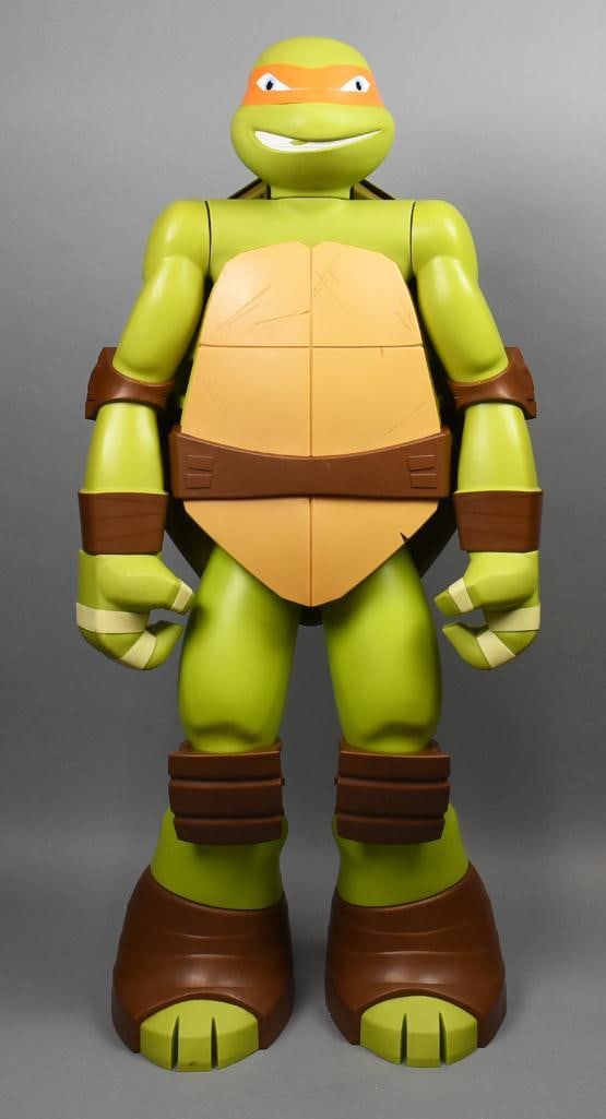 HUGE  Michelangelo-TMNT 2015 Jakks Pacific Colossal Michelangelo-48" Tall (1 of 12)