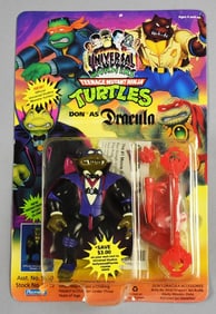 1993 Playmates TMNT Universal Monsters-Don Dracula-MOC-NOS