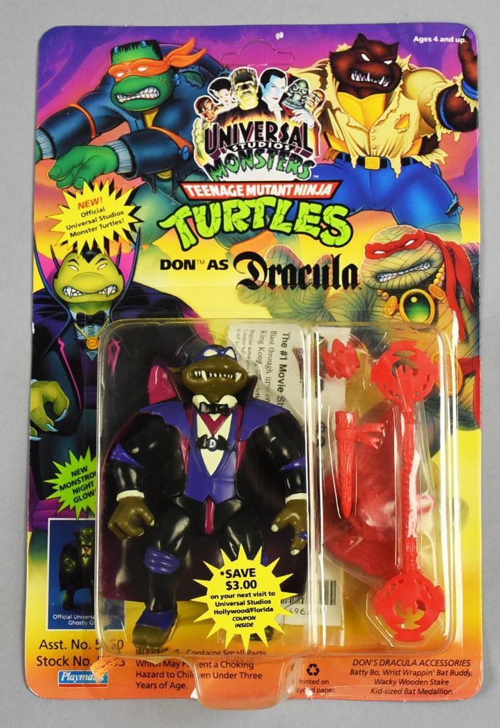 1993 Playmates TMNT Universal Monsters-Don Dracula-MOC-NOS (1 of 3)