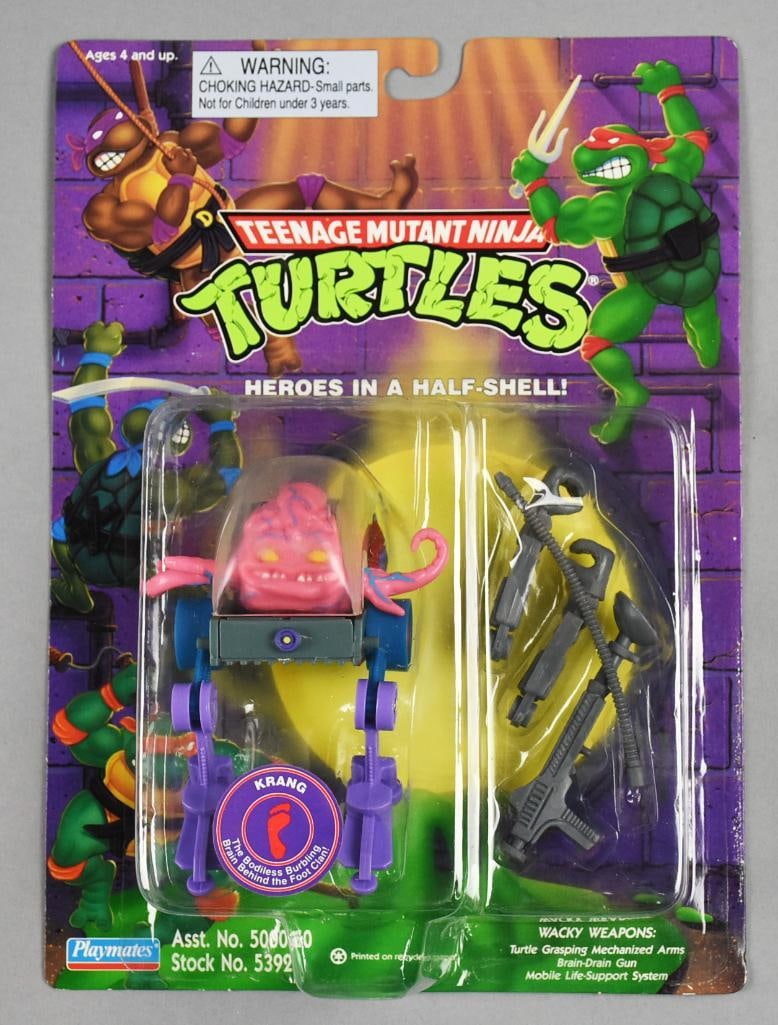 1995 Playmates TMNT Krang - MOC - NOS: 1995 Playmates Teenage Mutant Ninja Turtles Krang - MOC - NOS. Single owner collection from the largest toy collector on the West Coast.